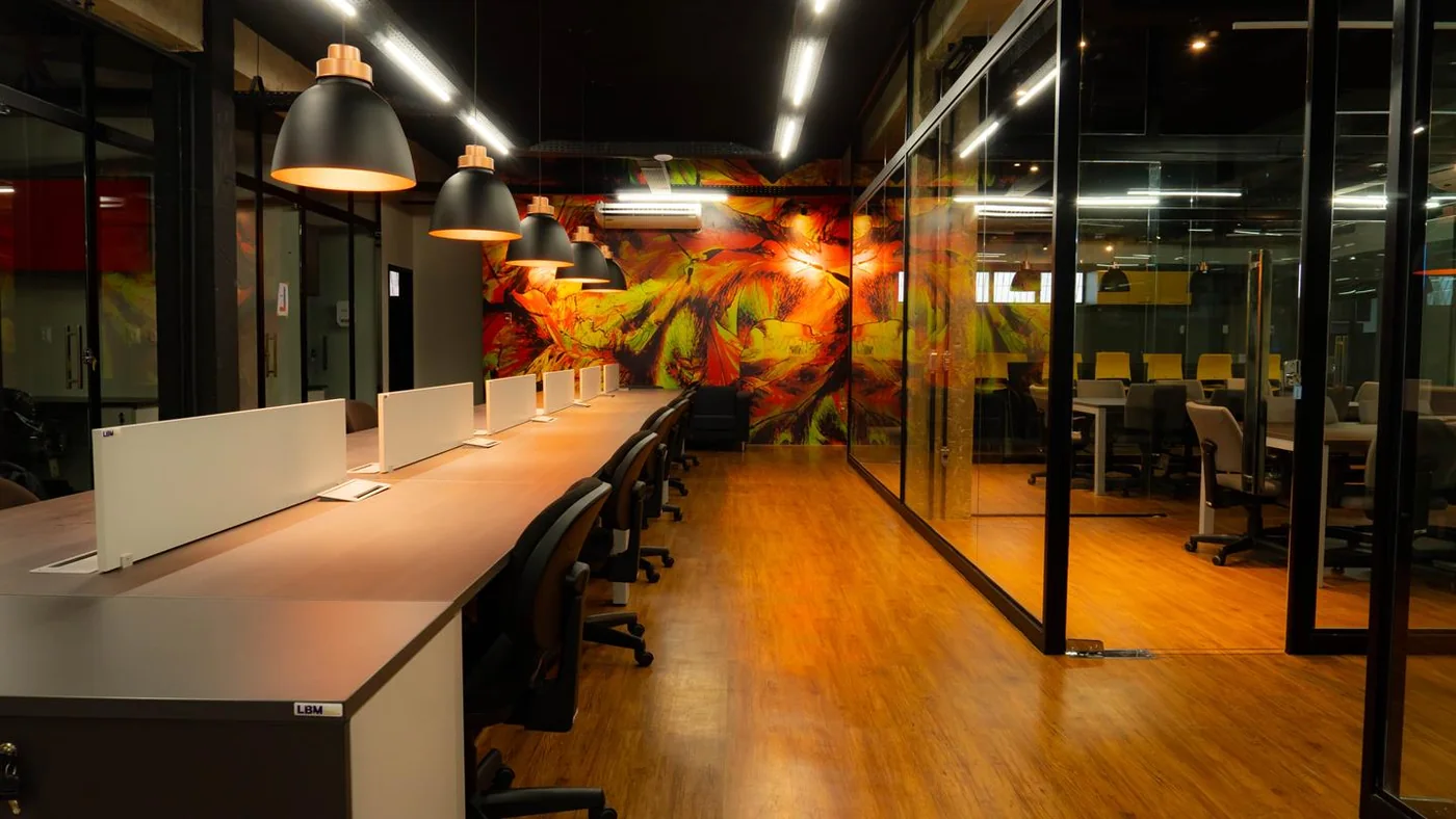 Estrutura de coworking